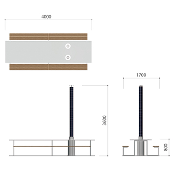 TAKKEI - Long table